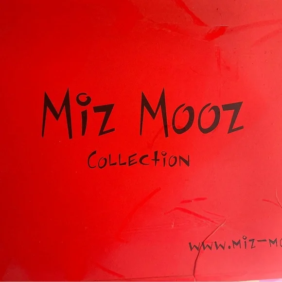 Miz Mooz Deep Red Button Detail Heeled Boots - Picture 14 of 16